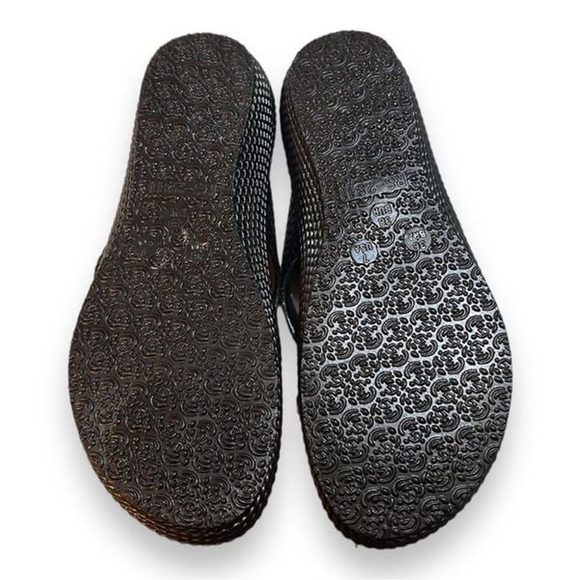 Beverly Hills Polo Hills Polo Club Floral Black Sandals Women’s Size 7 - Picture 4 of 5